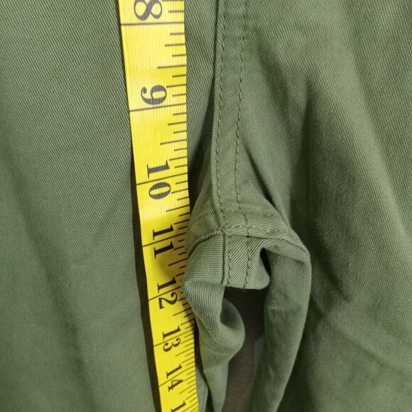 J.Crew Vintage Slim Straight Stretch Chino Green Pant Item AB648 Size 28 - Picture 9 of 10